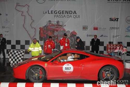 法拉利献礼Mille Miglia1000英里拉力赛