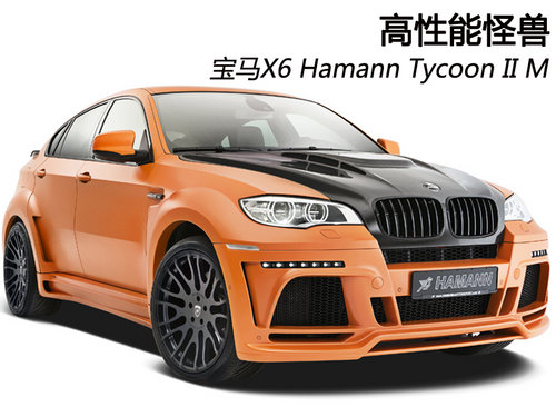 高性能怪兽 宝马X6 Hamann Tycoon II M