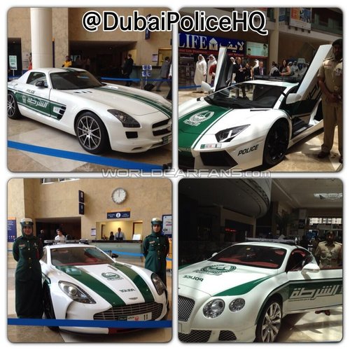 迪拜警车添宝马M6轿跑 或购布加迪威航
