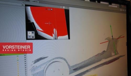 兰博基尼aventador改装 三维图像的应用