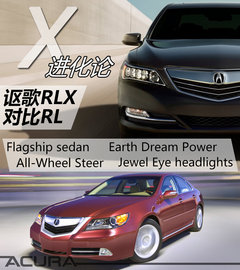 全方位的升级 讴歌旗舰车型RLX/RL对比