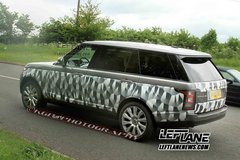 曝全新路虎揽胜谍照 轴距加长/明年上市