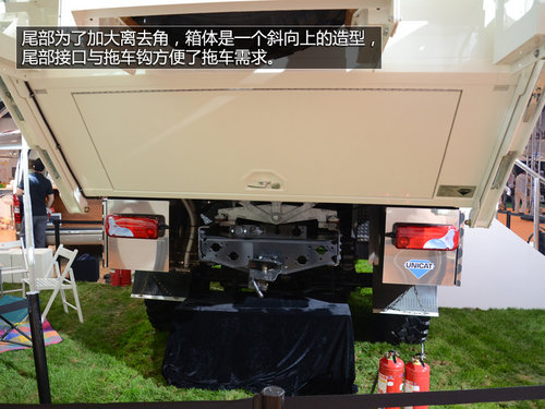 售價880萬 奢華越野重卡房車-車展實拍