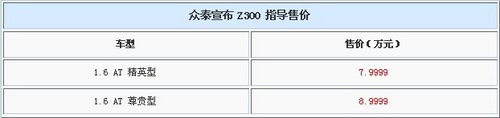 探秘花腰文化-众泰Z300自动档1.6AT上市