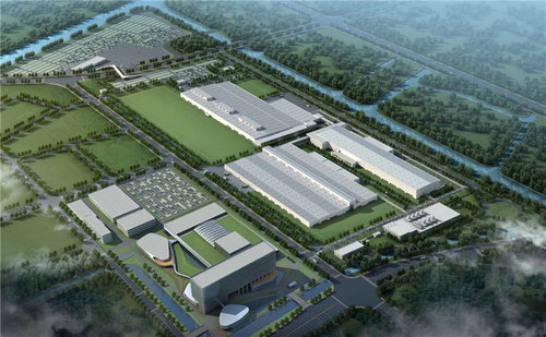 上海通用汽车凯迪拉克专属工厂及泛亚汽车技术中心奠基