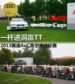 一杆进洞赢TT 2013奥迪AqC高尔夫锦标赛