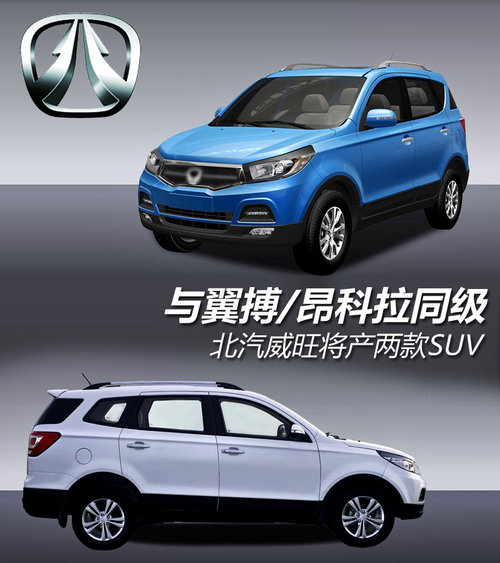 与翼搏/昂科拉同级 北汽威旺将产2款SUV