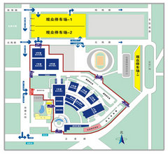 汽博会行车路线图 助您好停车