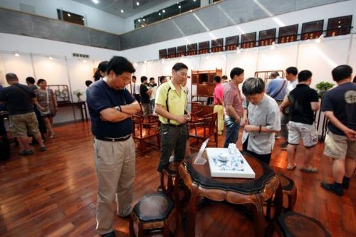 北京京宝行举办景德镇手绘茶具展