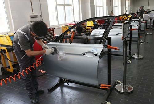 2013年BMW中国钣金喷漆售后服务技能大赛