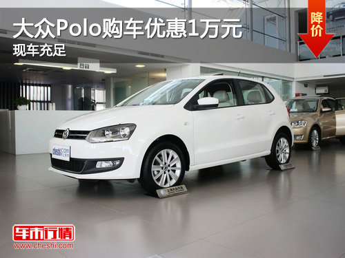 赛亚金昊大众Polo购车优惠1万元 有现车