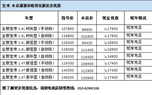捷日逆袭海联力捷 宝来8月巨惠1.79万元