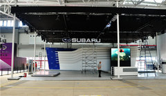 抢先探馆  2013山东国际车展整装待发