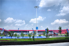 抢先探馆  2013山东国际车展整装待发