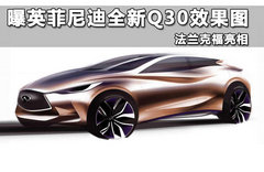 曝英菲尼迪全新Q30效果图 法兰克福亮相