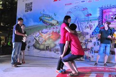 8月13日万达七夕情人节汽车展现场报道
