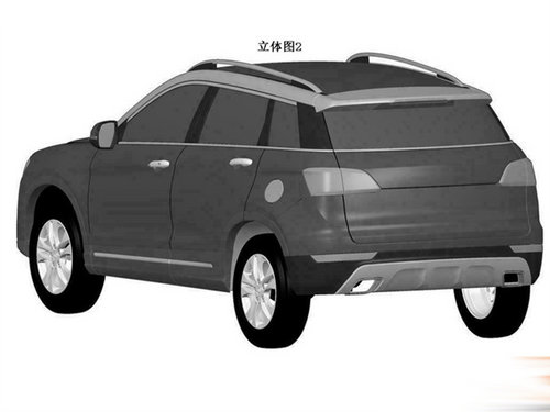 或为H7的衍生版 哈弗新SUV专利图曝光