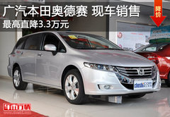 奥德赛有部分现车 最高现金优惠3.3万元