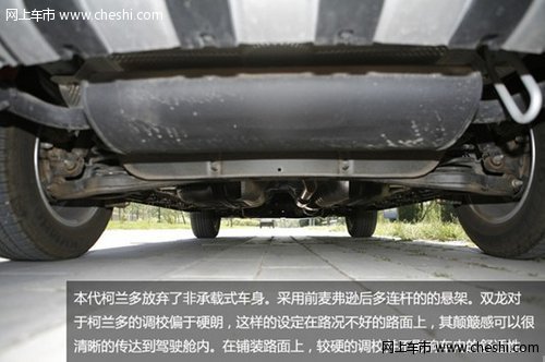 越野e族试驾14.98万起的进口SUV双龙柯兰多