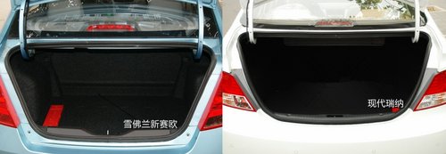 A0级冠亚军较量 赛欧1.4SE VS瑞纳1.4GL