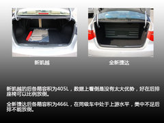 过去现在皆是对手 全新捷达对比新凯越