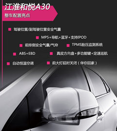 江淮和悦A30新车学堂 售XX.XX-XX.XX万