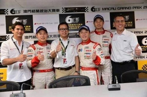 方骏宇荣膺2013奥迪R8 LMS杯年度总冠军