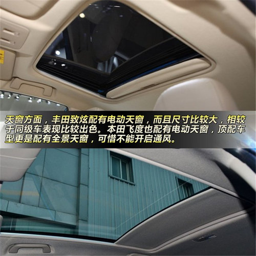 时尚两厢小车对比 丰田致炫对比本田飞度