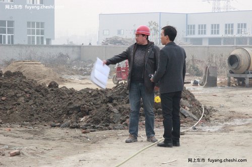 探馆亚夏集团建设中的凯迪拉克4S店