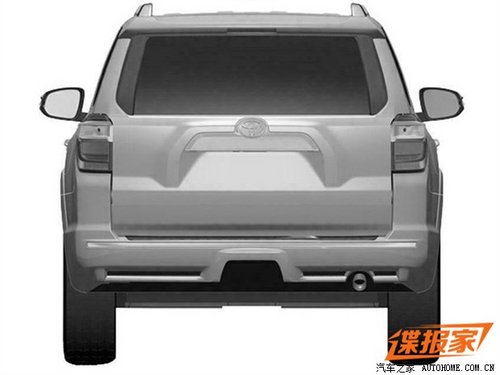 丰田4Runner申报图曝光 大型SUV/或引入