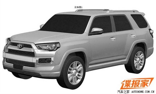 丰田4Runner申报图曝光 大型SUV/或引入