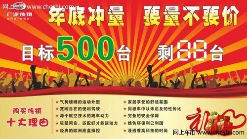 传祺伴您跨年狂欢 全系最高钜惠30000元