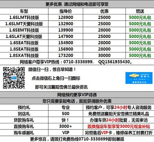 襄阳科鲁兹“年末终极冲刺”巨惠35000