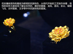 保护非物质文化遗产 京宝行花丝镶嵌展