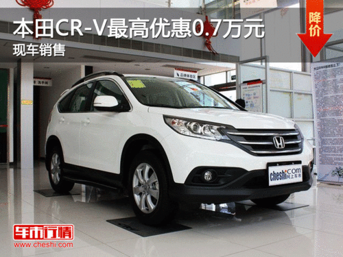 本田CR-V 濮阳最高优惠0.7万元现车销售