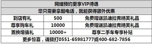 安徽凯迪拉克SRX圣诞节促销优惠50000元