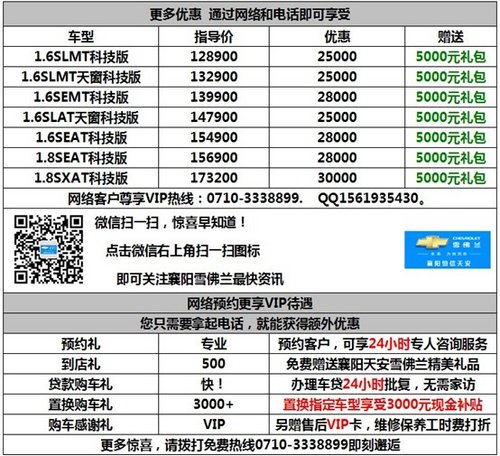 襄阳科鲁兹“年末终极冲刺”巨惠36000