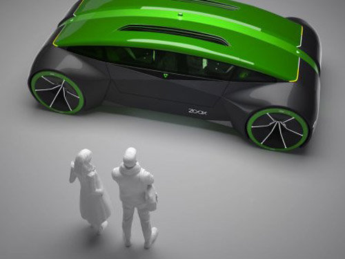 星球大战车型 Zoox公司开发超前自驾汽车