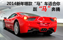 跃马奔腾 2014新年哪款“马”车适合你？