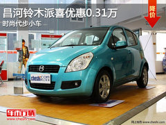 昌河铃木派喜优惠0.31万 时尚代步小车