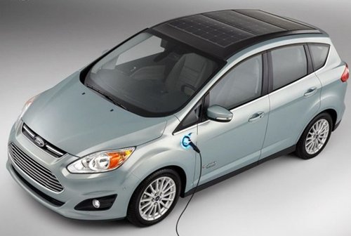 可太阳能充电 福特推C-MAX新插电混动车