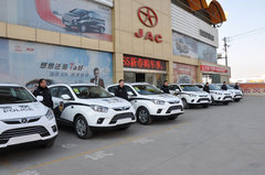 甘肃江淮汽车举行瑞风S5警车交车仪式