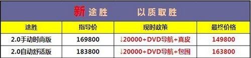 荆门北京现代岁末置换途胜享40000补贴