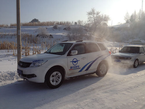 北国冰雪极限试驾SUV海马汽车S7