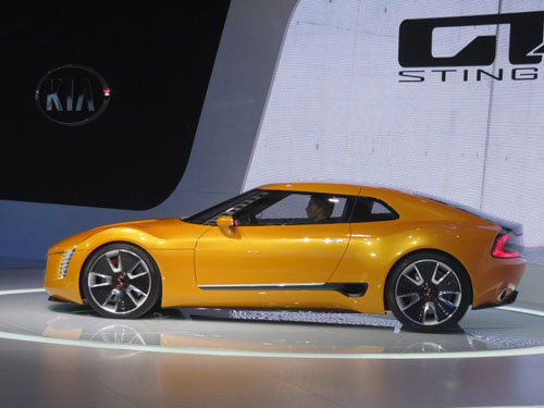 2014底特律车展 起亚GT4 stinger概念车