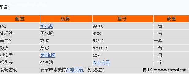 斯巴鲁森林人音响改装升级美国风格豪客音