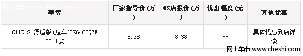 东风风行菱智M3 2.0L舒适型 店内现车销售