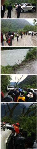 普拉多又惹事了：6.16川藏公路发生重大车祸（图）