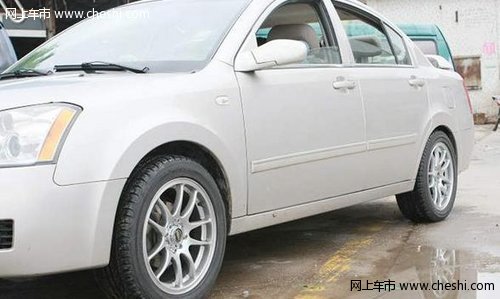 奇瑞a5改装R16轮毂205/50 R16轮胎作业【图】