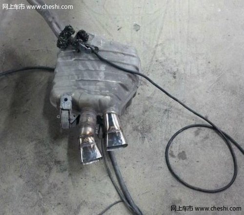 奥迪A8L改装W12尾段排气